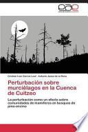 libro Perturbación Sobre Murciélagos En La Cuenca De Cuitzeo